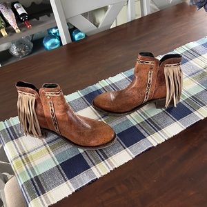 Corral Fringe Booties